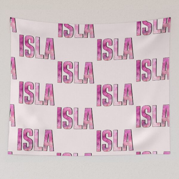 Item preview, Isla Personalized Name Birthday Tag Family Name Isla Girl Custom Name First Name Last Name  designed and sold by HalloweenGift.