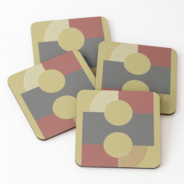 Item preview, Bauhaus Geometric Shapes Abstract Art designed and sold by KMA Home Design.