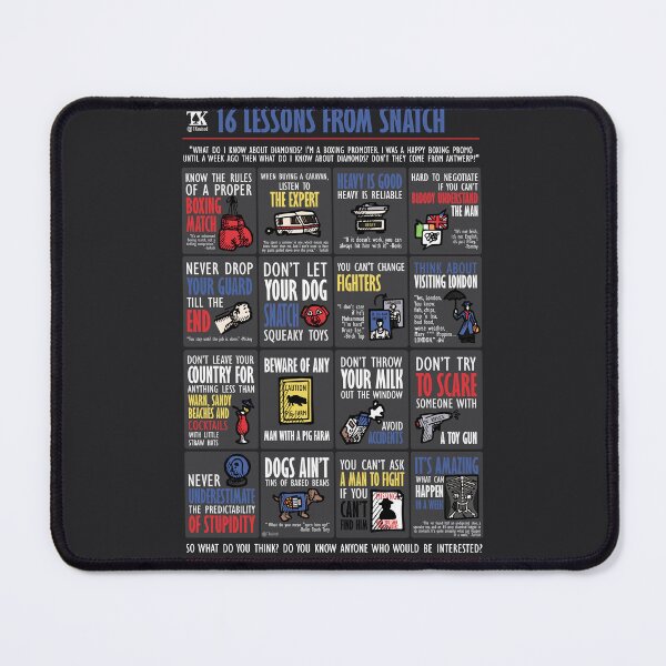 Item preview, 16 Lessons from Snatch designed and sold by TKsuited.