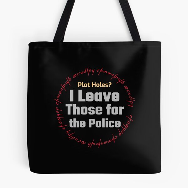 Item preview, Plot Holes? I Leave Those for the Police - crime writer  designed and sold by TaurusC95.