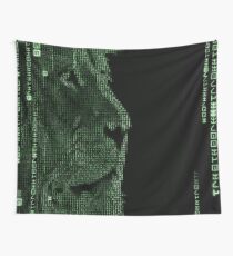 The Matrix Lion Wall Tapestry