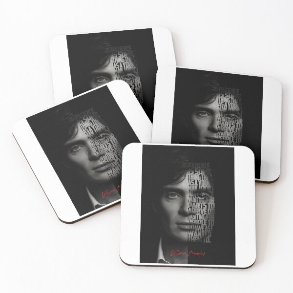 Item preview, Cillian Murphy Portrait – Minimalist Monochrome Movie Star Art Classic designed and sold by JaroslawJasn.
