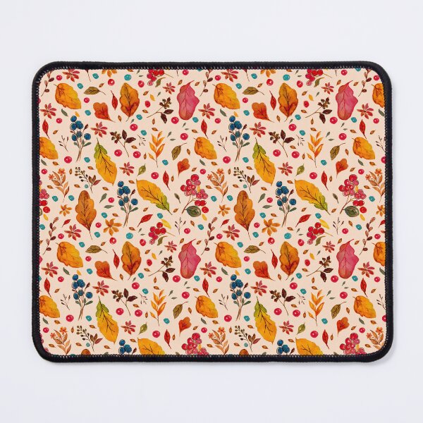 Item preview, Hand painted Watercolour Autumn fall colourful leaves , berries and dried foliage  designed and sold by loopofhappynes.