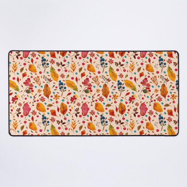 Item preview, Hand painted Watercolour Autumn fall colourful leaves , berries and dried foliage  designed and sold by loopofhappynes.