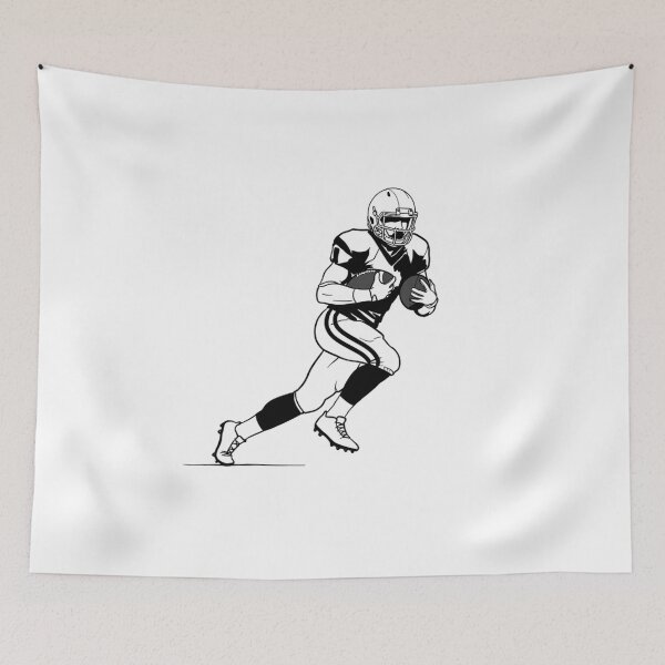 Item preview, Sports Dynamic Illustrations Exciting American Football Action designed and sold by ART ATTACK ZONE.