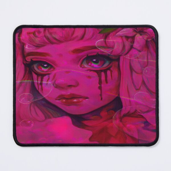 Item preview, fairy with a pink scarf designed and sold by Ecosetereos.