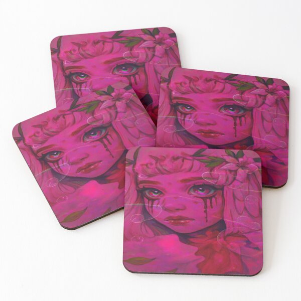 Item preview, fairy with a pink scarf designed and sold by Ecosetereos.