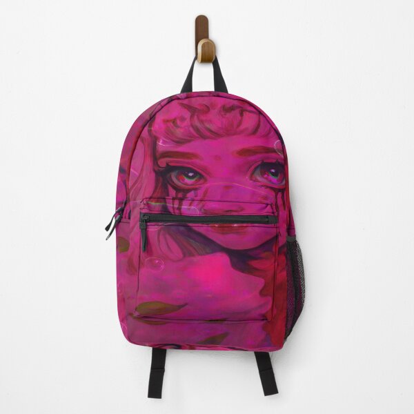 Item preview, fairy with a pink scarf designed and sold by Ecosetereos.