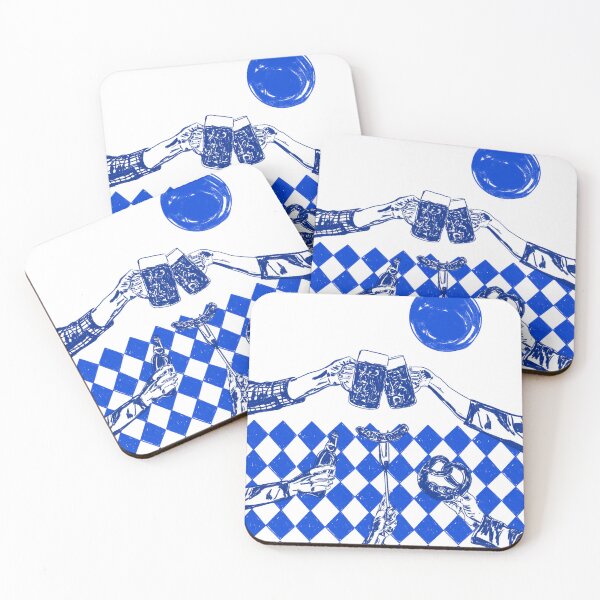 Item preview, Bavarian Oktoberfest Vintage Blue designed and sold by MaiZephyr.