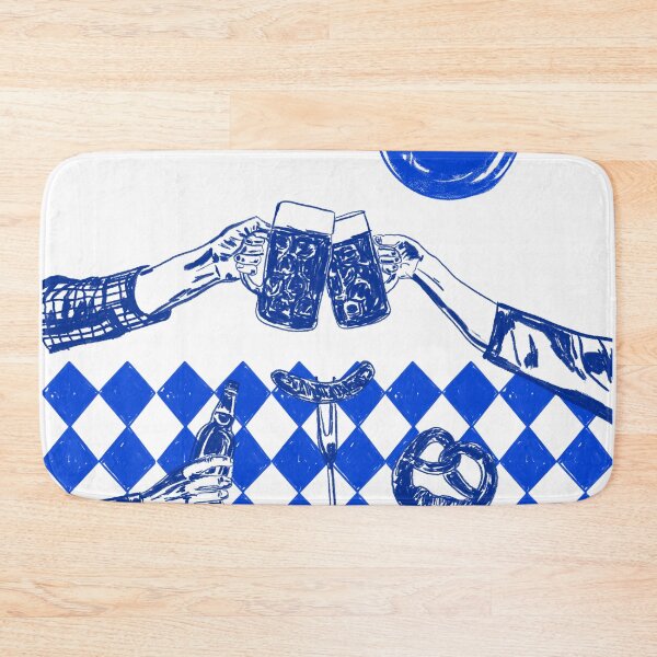 Item preview, Bavarian Oktoberfest Vintage Blue designed and sold by MaiZephyr.