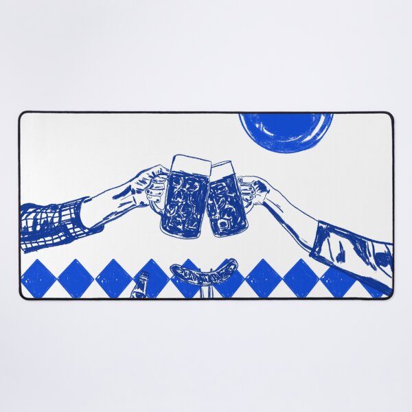 Item preview, Bavarian Oktoberfest Vintage Blue designed and sold by MaiZephyr.
