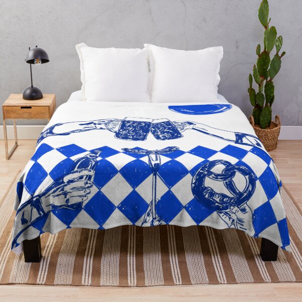 Item preview, Bavarian Oktoberfest Vintage Blue designed and sold by MaiZephyr.
