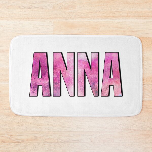 Artikelvorschau, Anna Personalisierter Name Geburtstagsanhänger Familienname Anna Mädchen Benutzerdefinierter Name Vorname Nachname entworfen und verkauft von HalloweenGift.