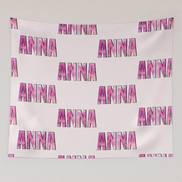 Item preview, Anna Personalized Name Birthday Tag Family Name Anna Girl Custom Name First Name Last Name  designed and sold by HalloweenGift.