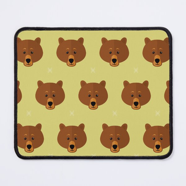 Item preview, Bear heads on green designed and sold by reneesillus.