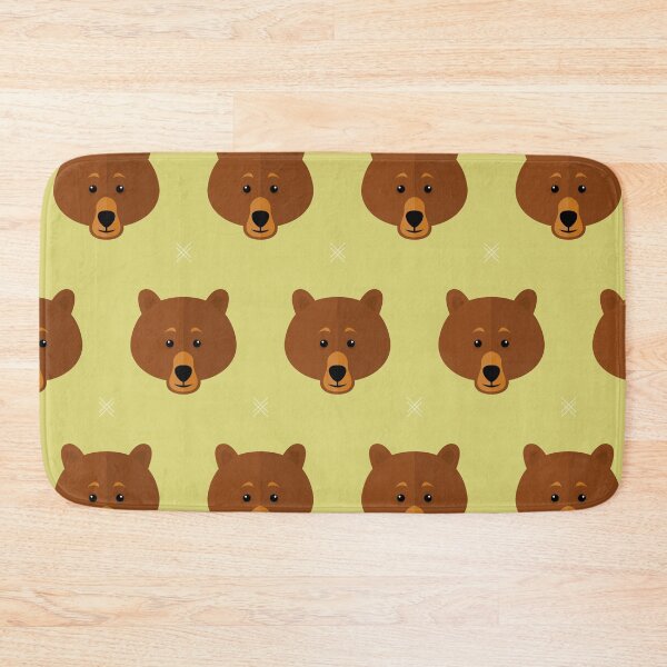 Item preview, Bear heads on green designed and sold by reneesillus.