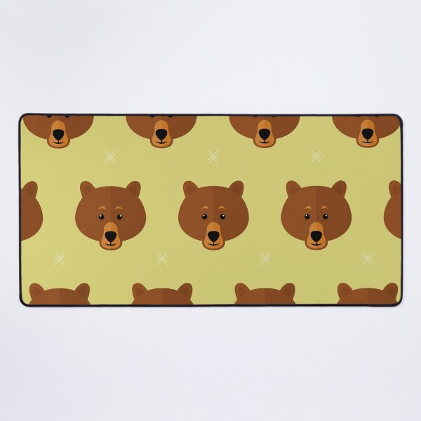 Item preview, Bear heads on green designed and sold by reneesillus.