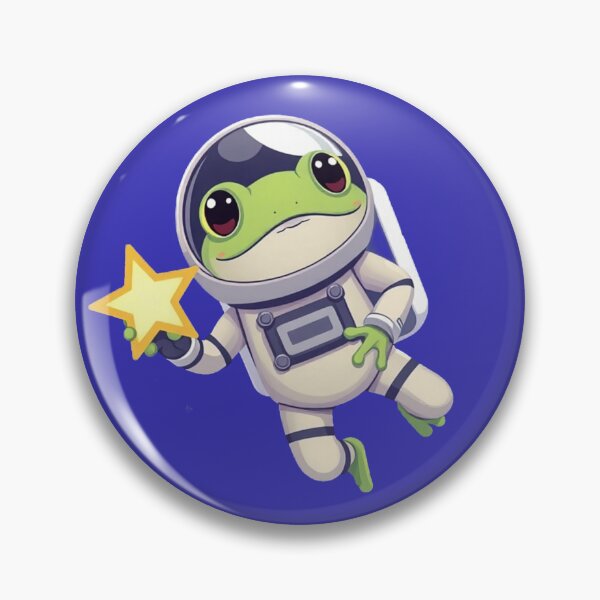Item preview, Space Frog Astronaut  designed and sold by Brightstudio00.