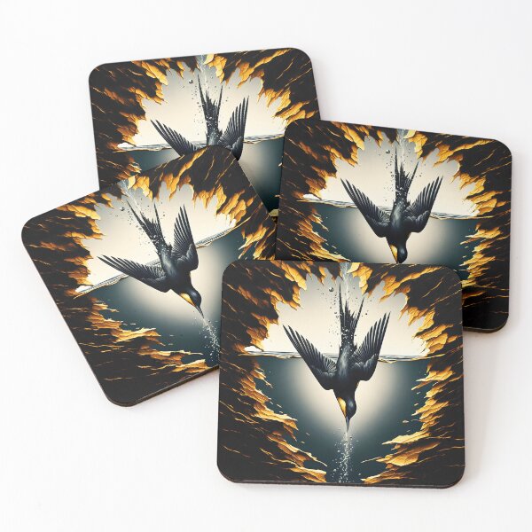 Item preview, Diving Bird, Ai Generated Art  designed and sold by ACC .