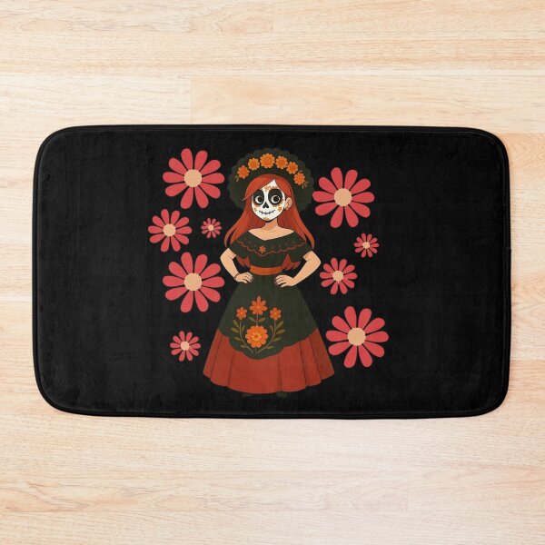 Item preview, Catrina Elegant Flowers Halloween designed and sold by ArtMochis.