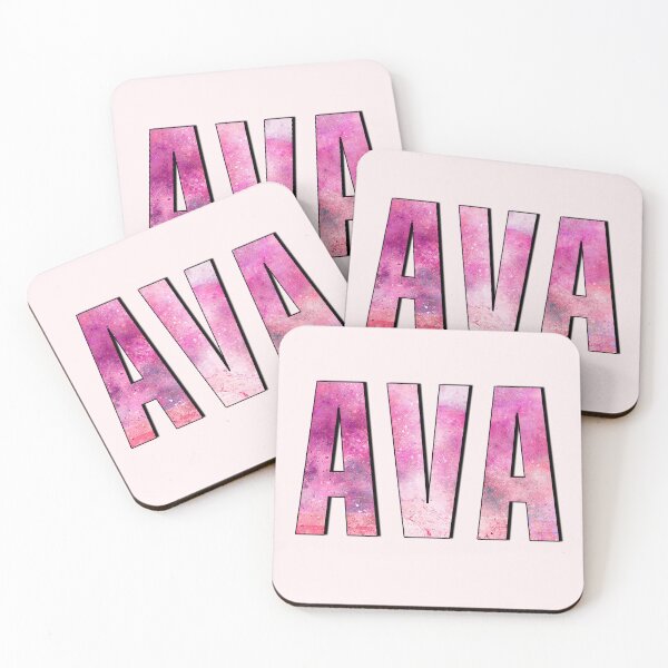 Item preview, Ava Personalized Name Birthday Tag Family Name Ava Girl Custom Name First Name Last Name  designed and sold by HalloweenGift.