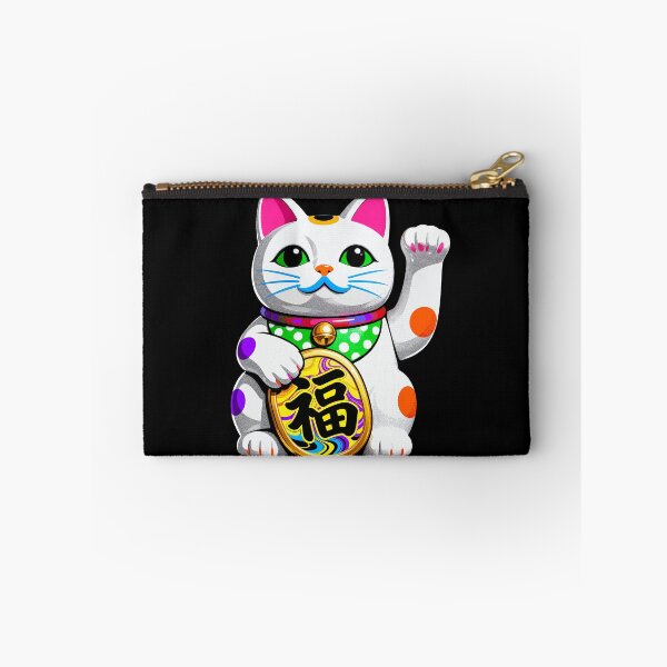 Item preview, Vibrant Lucky Maneki-Neko Fortune Cat designed and sold by zzz888.