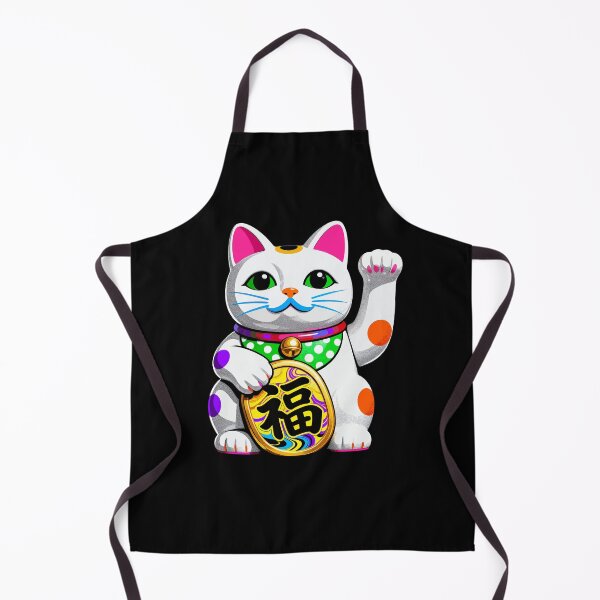 Item preview, Vibrant Lucky Maneki-Neko Fortune Cat designed and sold by zzz888.