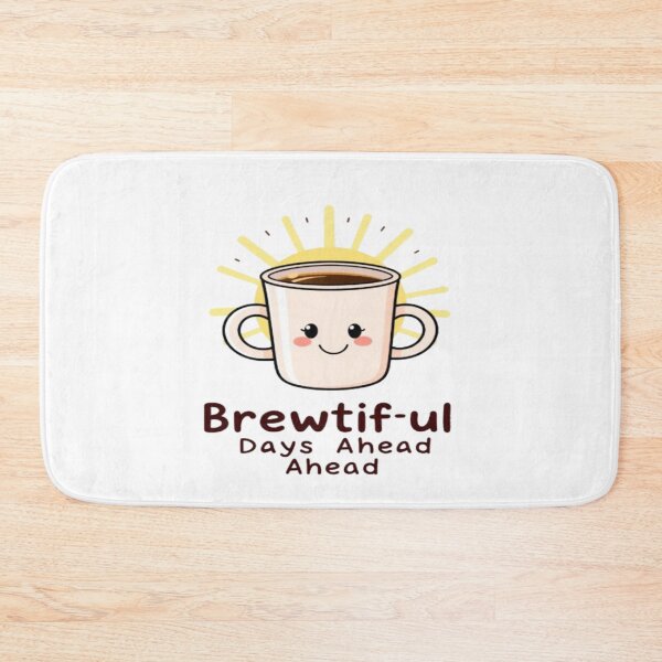 Item preview, Brewtiful Days Ahead – Cute Smiling Coffee Mug Sunshine Design designed and sold by CMdigit.