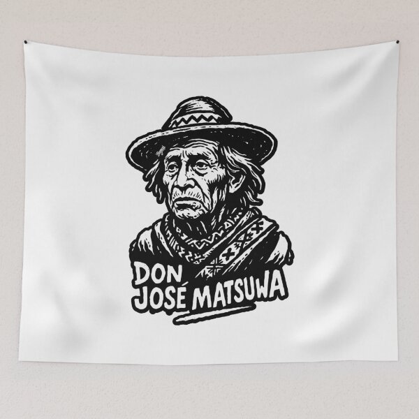 Item preview, Don José Matsuwa Portrait Huichol Shaman designed and sold by Boogosh.