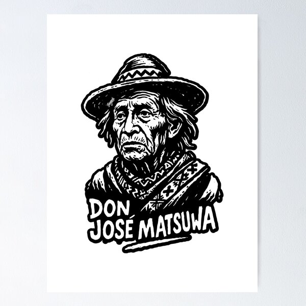 Item preview, Don José Matsuwa Portrait Huichol Shaman designed and sold by Boogosh.