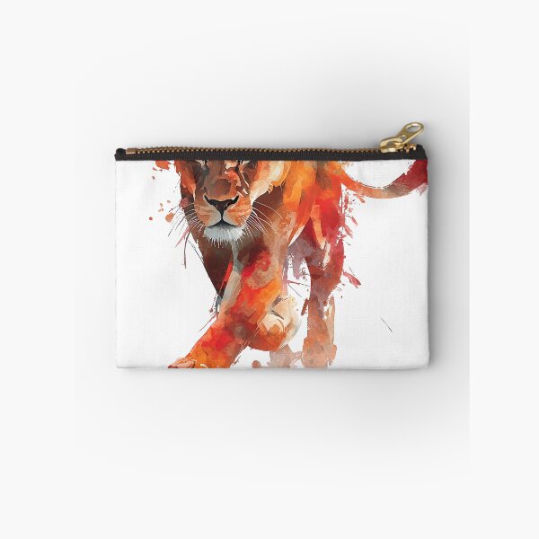Item preview, Intense Lioness Stalking in Fiery Hues designed and sold by UniquetyDesign.