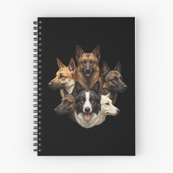 Item preview, My Dear Friends, Merry Christmas, Border Collie, Australian Shepherd, Belgian Malinois, Kangal, Old English Sheepdog dog designed and sold by chipmuckdesignn.