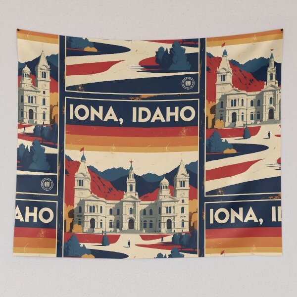 Item preview, Iona Idaho 1950s USA Vintage Travel Tourism designed and sold by TravelersGems.