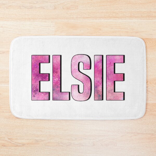 Artikelvorschau, Elsie Personalisierter Name Geburtstagsanhänger Familienname Elsie Mädchen Benutzerdefinierter Name Vorname Nachname entworfen und verkauft von HalloweenGift.