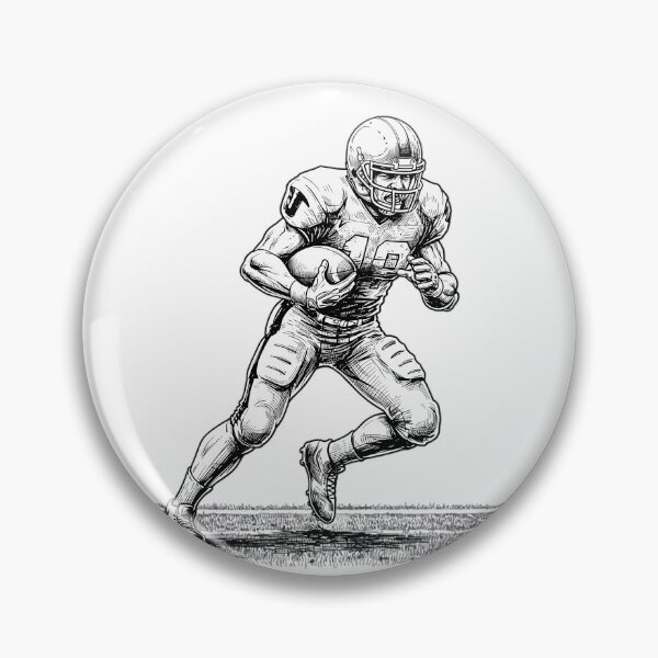 Item preview, Bills Sports Dynamic Illustrations Exciting American Football Action designed and sold by ART ATTACK ZONE.