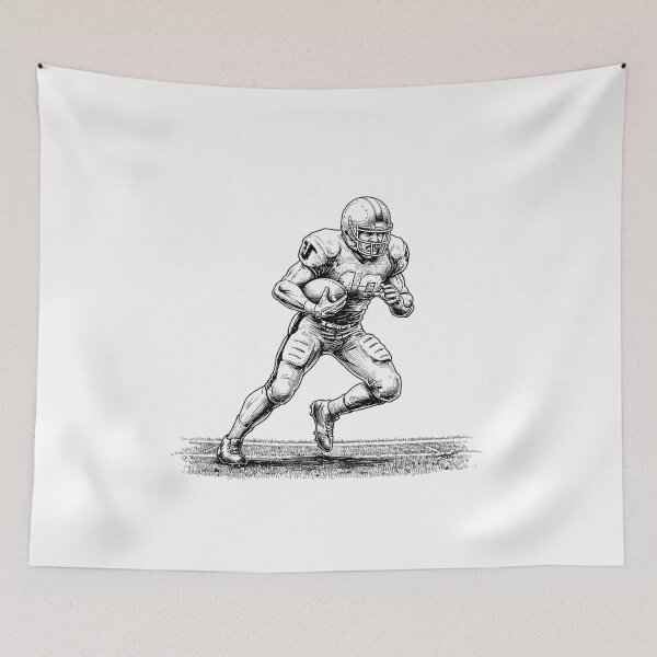Item preview, Bills Sports Dynamic Illustrations Exciting American Football Action designed and sold by ART ATTACK ZONE.