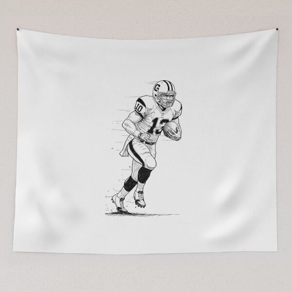 Item preview, Dolphins Sports Dynamic Illustrations Exciting American Football Action designed and sold by ART ATTACK ZONE.