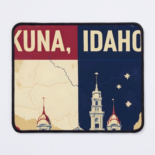 Item preview, Kuna Idaho 1950s USA Vintage Travel Tourism designed and sold by TravelersGems.