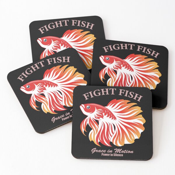 Item preview, Fierce Beauty – Elegant Betta Fish with Flowing Fins_RED designed and sold by AckeeWolf.