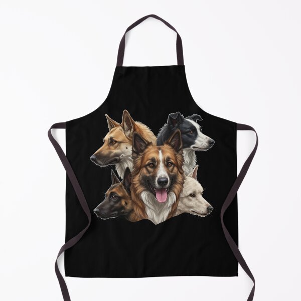 Item preview, My Dear Friends, Merry Christmas, Border Collie, Australian Shepherd, Belgian Malinois, Kangal, Old English Sheepdog dog designed and sold by chipmuckdesignn.