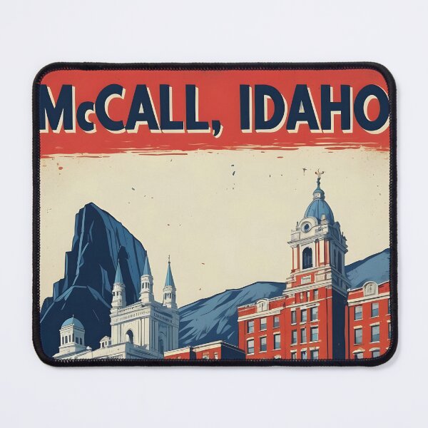 Item preview, McCall Idaho 1950s USA Vintage Travel Tourism designed and sold by TravelersGems.
