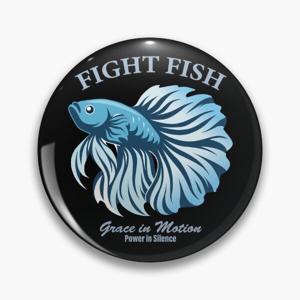 Item preview, Fierce Beauty – Elegant Betta Fish with Flowing Fins_BLUE designed and sold by AckeeWolf.