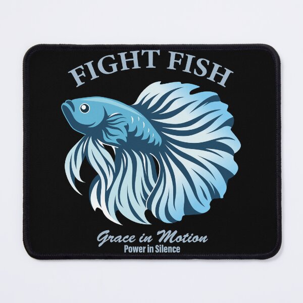 Item preview, Fierce Beauty – Elegant Betta Fish with Flowing Fins_BLUE designed and sold by AckeeWolf.