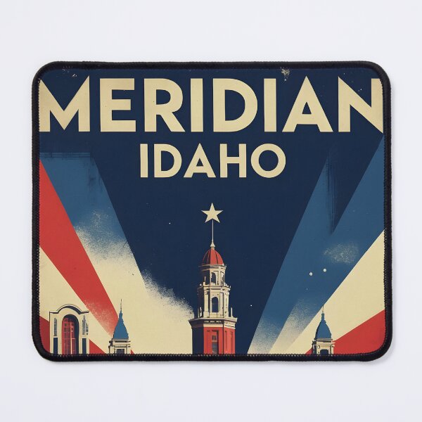 Item preview, Meridian Idaho 1950s USA Vintage Travel Tourism designed and sold by TravelersGems.