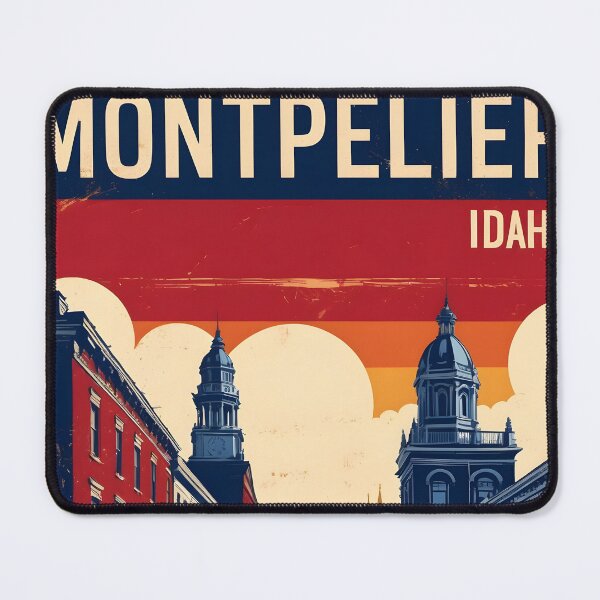 Item preview, Montpelier Idaho 1950s USA Vintage Travel Tourism designed and sold by TravelersGems.
