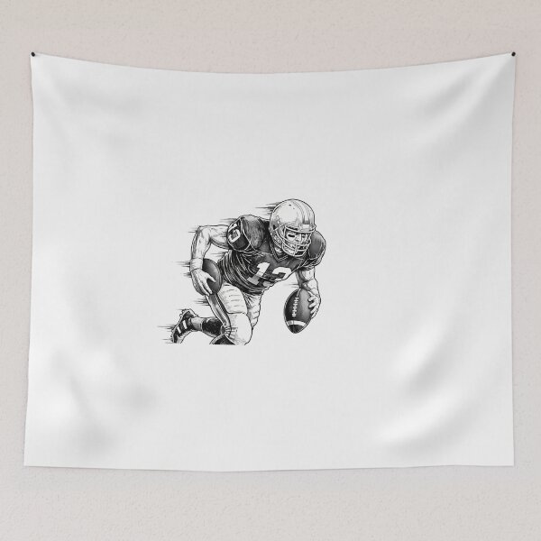 Item preview, Colts Sports Dynamic Illustrations Exciting American Football Action designed and sold by ART ATTACK ZONE.