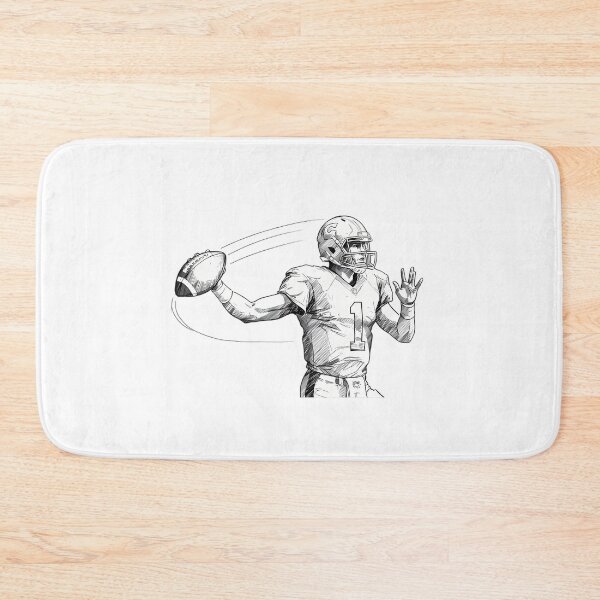 Item preview, Jaguars Sports Dynamic Illustrations Exciting American Football Action designed and sold by ART ATTACK ZONE.