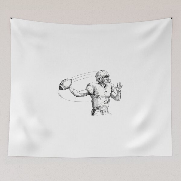 Item preview, Jaguars Sports Dynamic Illustrations Exciting American Football Action designed and sold by ART ATTACK ZONE.