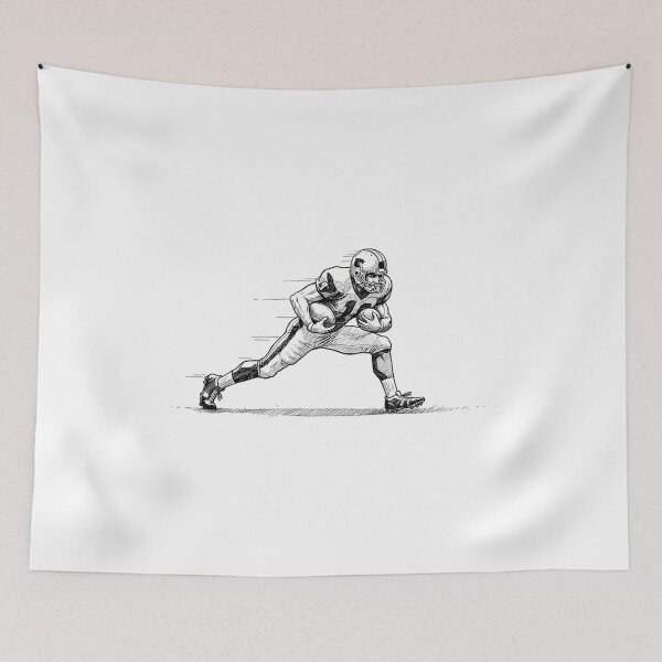 Item preview, Titans Sports Dynamic Illustrations Exciting American Football Action designed and sold by ART ATTACK ZONE.