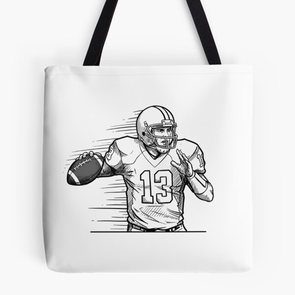 Item preview, Broncos Sports Dynamic Illustrations Exciting American Football Action designed and sold by ART ATTACK ZONE.